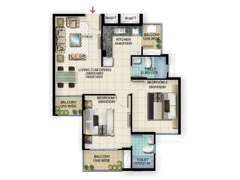 Orchard avenue unit plan